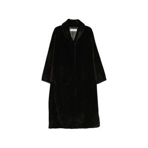 Róhe Brown Coats - Leather Coats Women